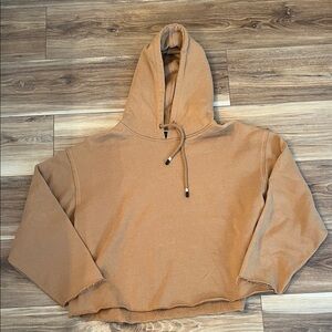 Casual Tan Hoodie for Women